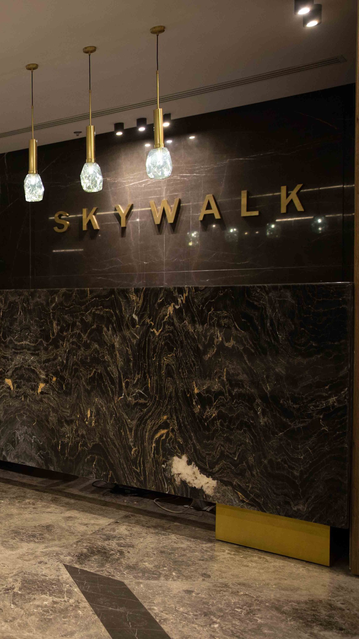 The SKYWALK reception